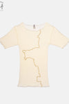 BASERANGE Cotton T-shirt France BAS-TOGE-CG-000-UNDYED